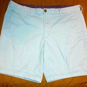 Men light blue shorts size 38